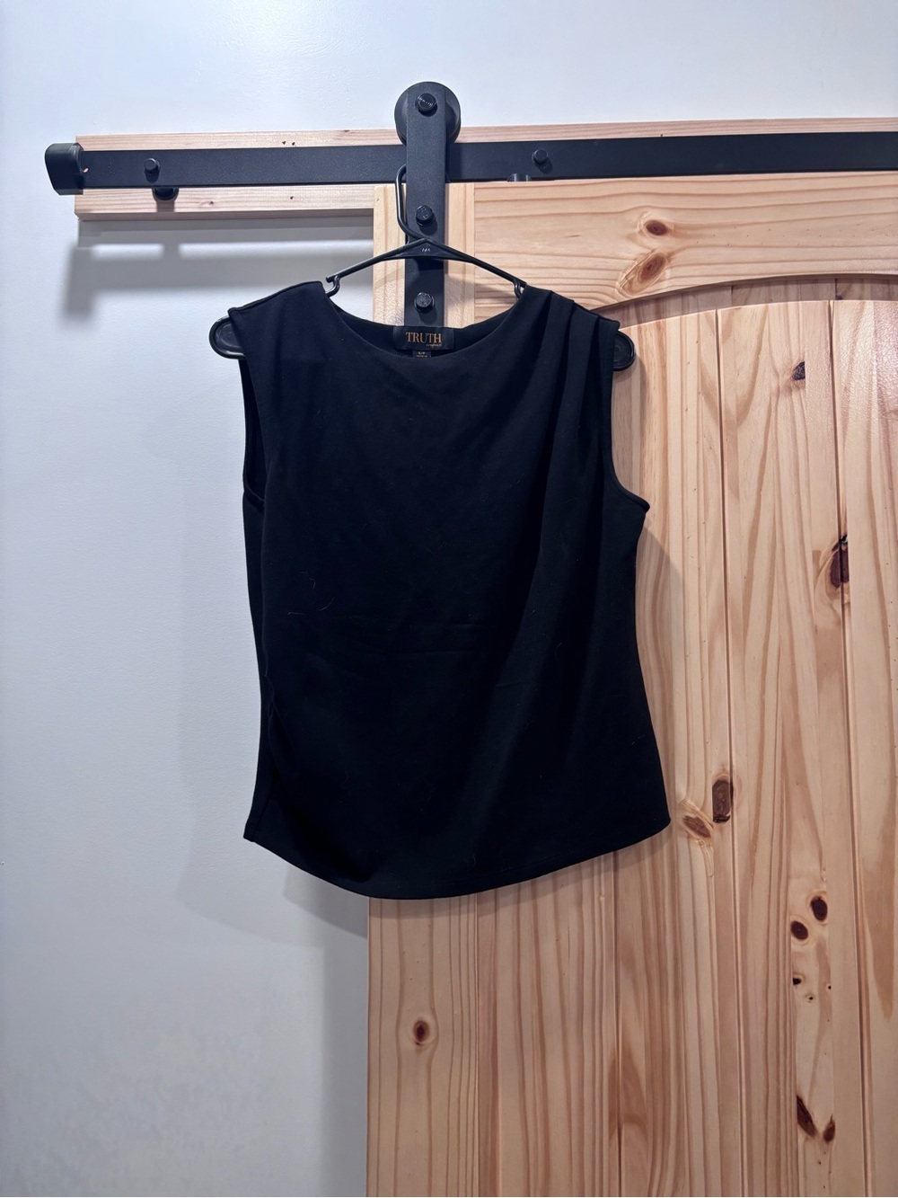 Truth Black Sleeveless Tank Top